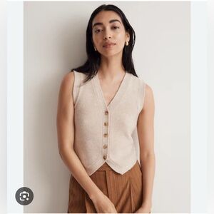 Madewell V-Neck sweater vest